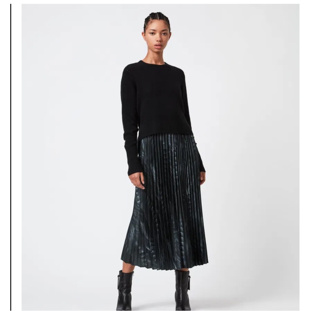 All Saints Leowa Viola dress